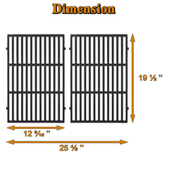 Grill Valueparts close-up of matte enamel coating highlighting rust resistance