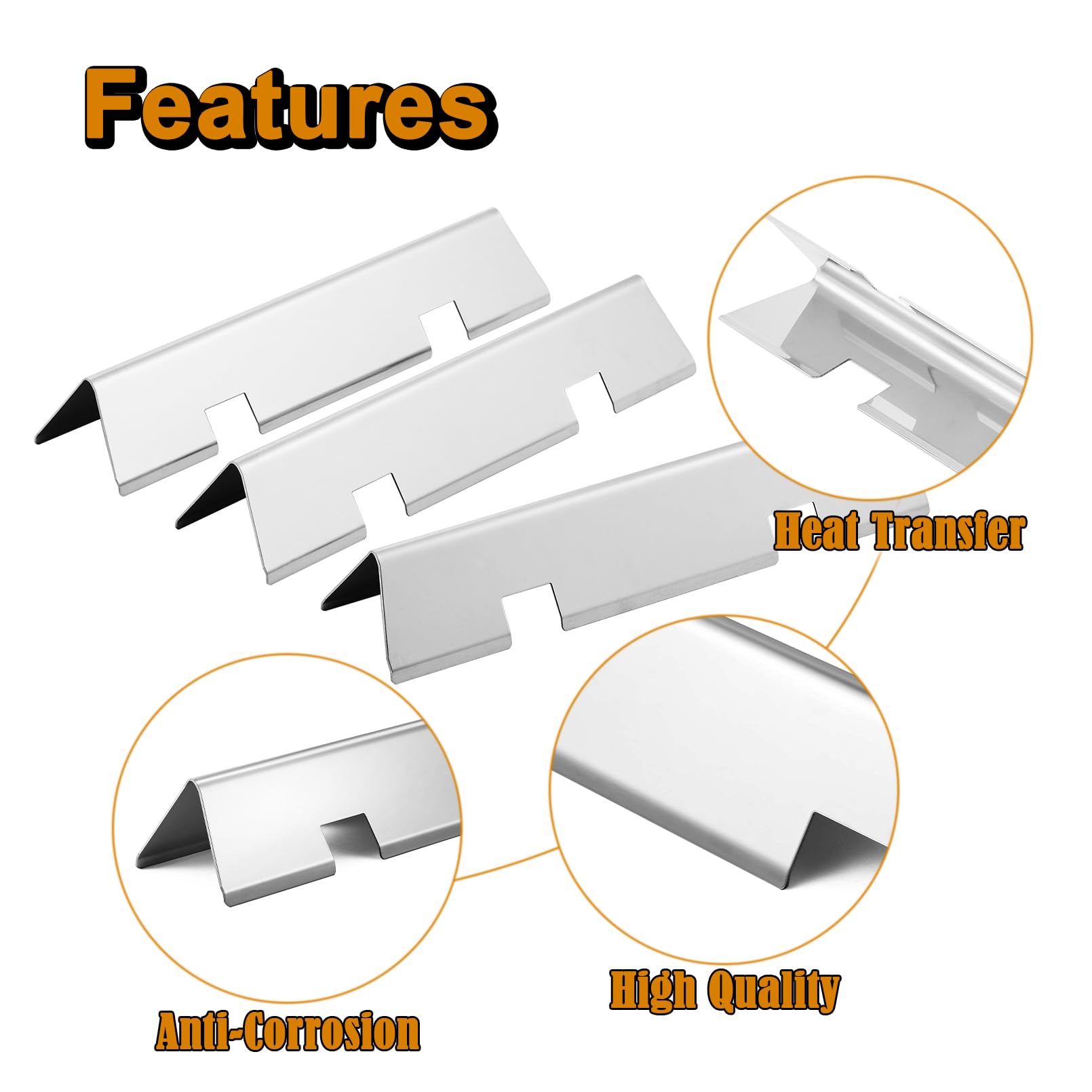 Grill Valueparts parts next to a ruler for scale to confirm correct dimensions and compatibility