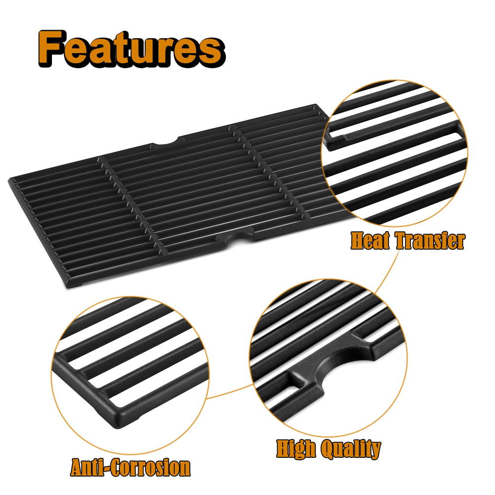 Grill Valueparts edge and bar thickness detail for durability benefit