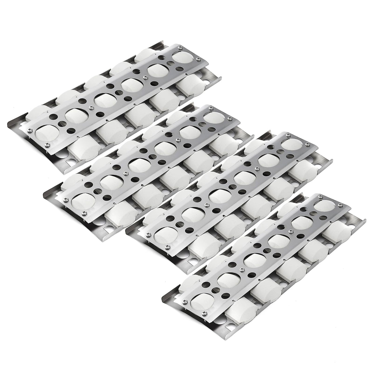 Grill Valueparts front view of briquette assembly showing fit and coverage