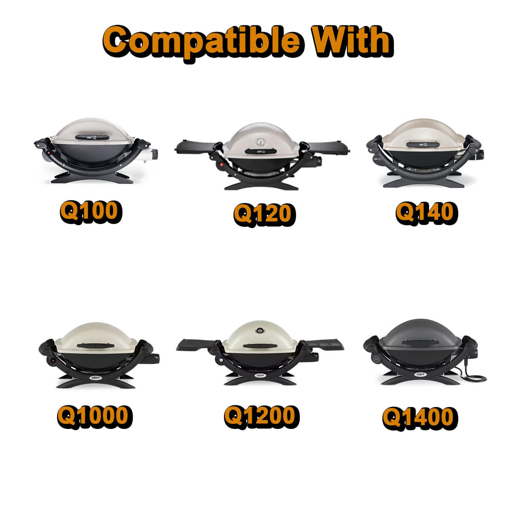 Grill Valueparts installed in a Weber Q-series grill for stable cooking benefit