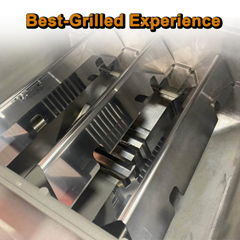 Grill Valueparts boxed kit open displaying three bars and three tubes for easy replacement