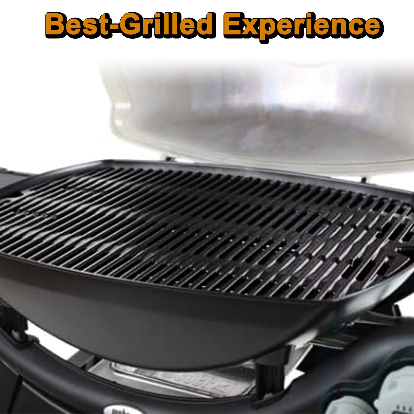 Grill Valueparts showing sear marks on steak for improved heat retention benefit