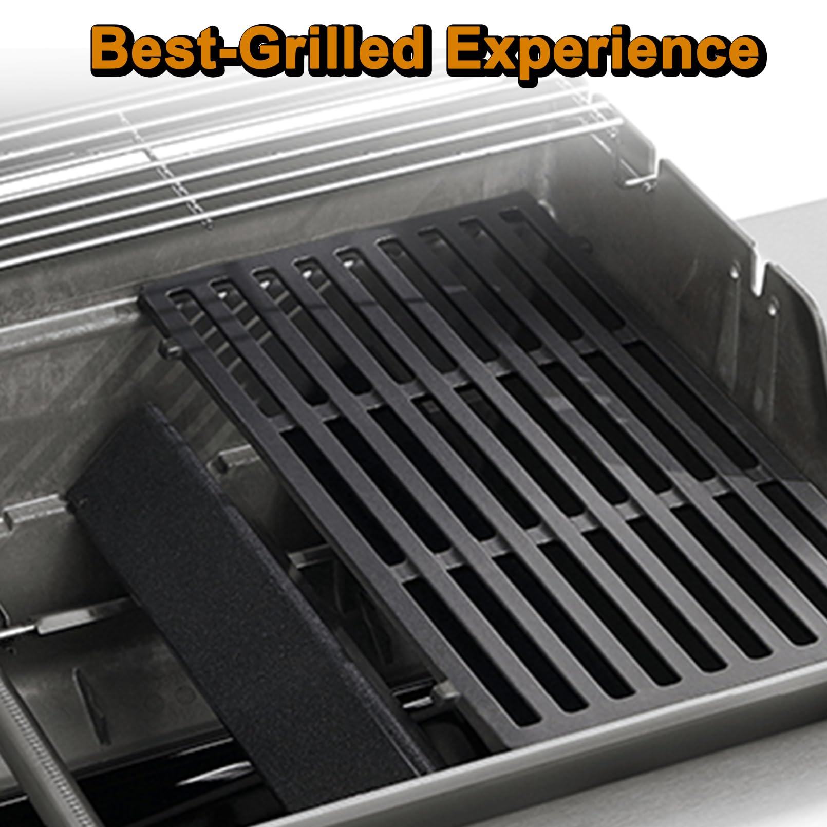 Grill Valueparts grates beside ruler showing accurate dimensions