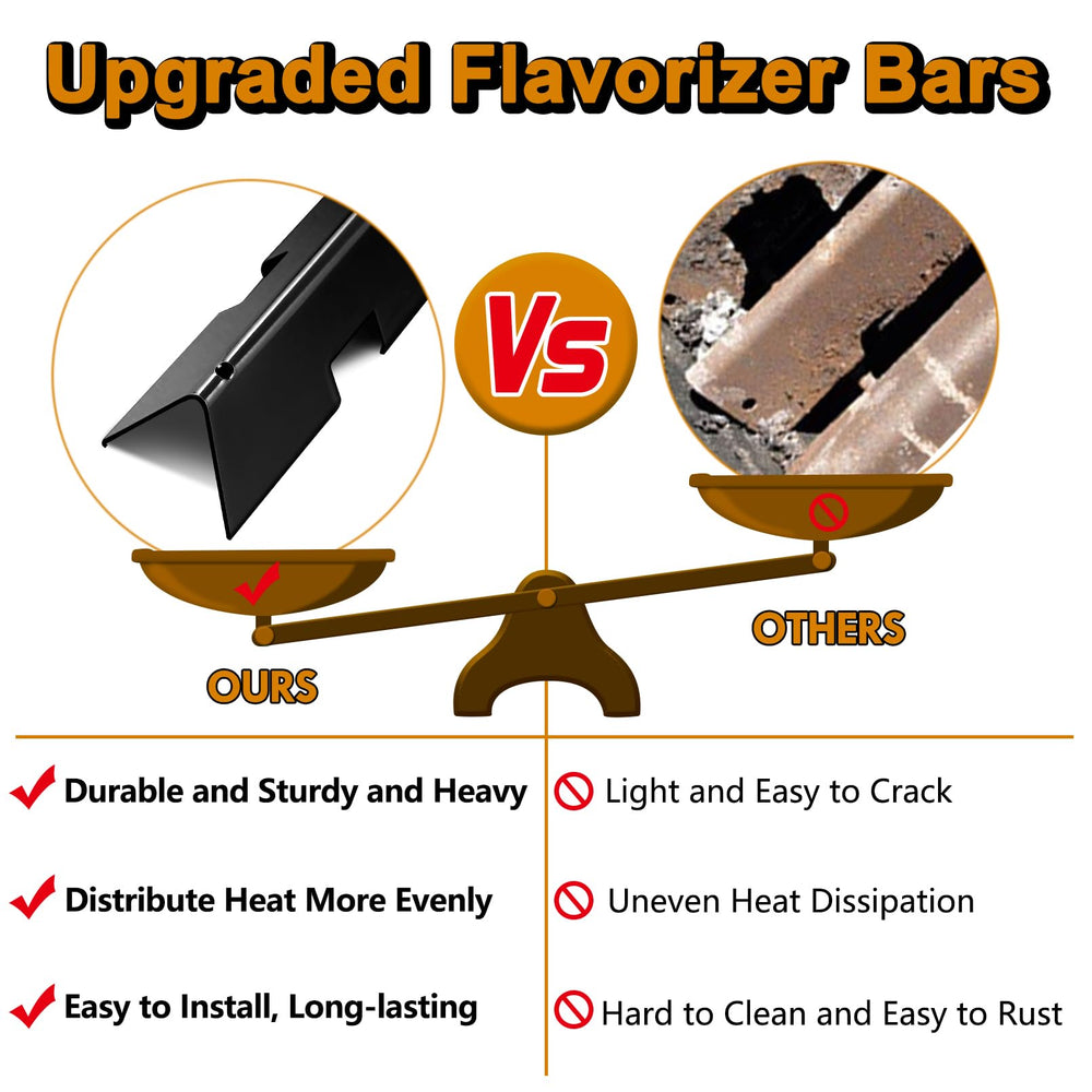 Grill Valueparts parts beside ruler showing exact dimensions for fit confirmation