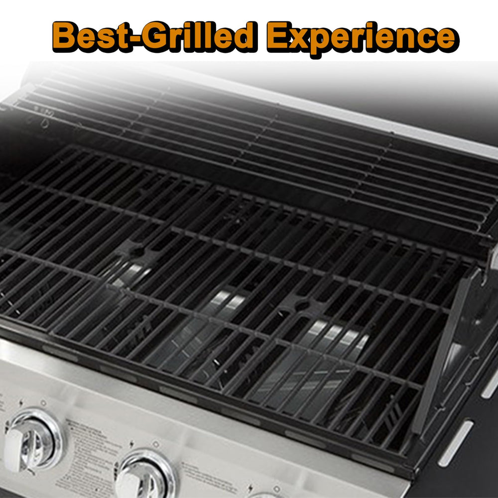 Grill Valueparts grates beside ruler showing exact dimensions for fit