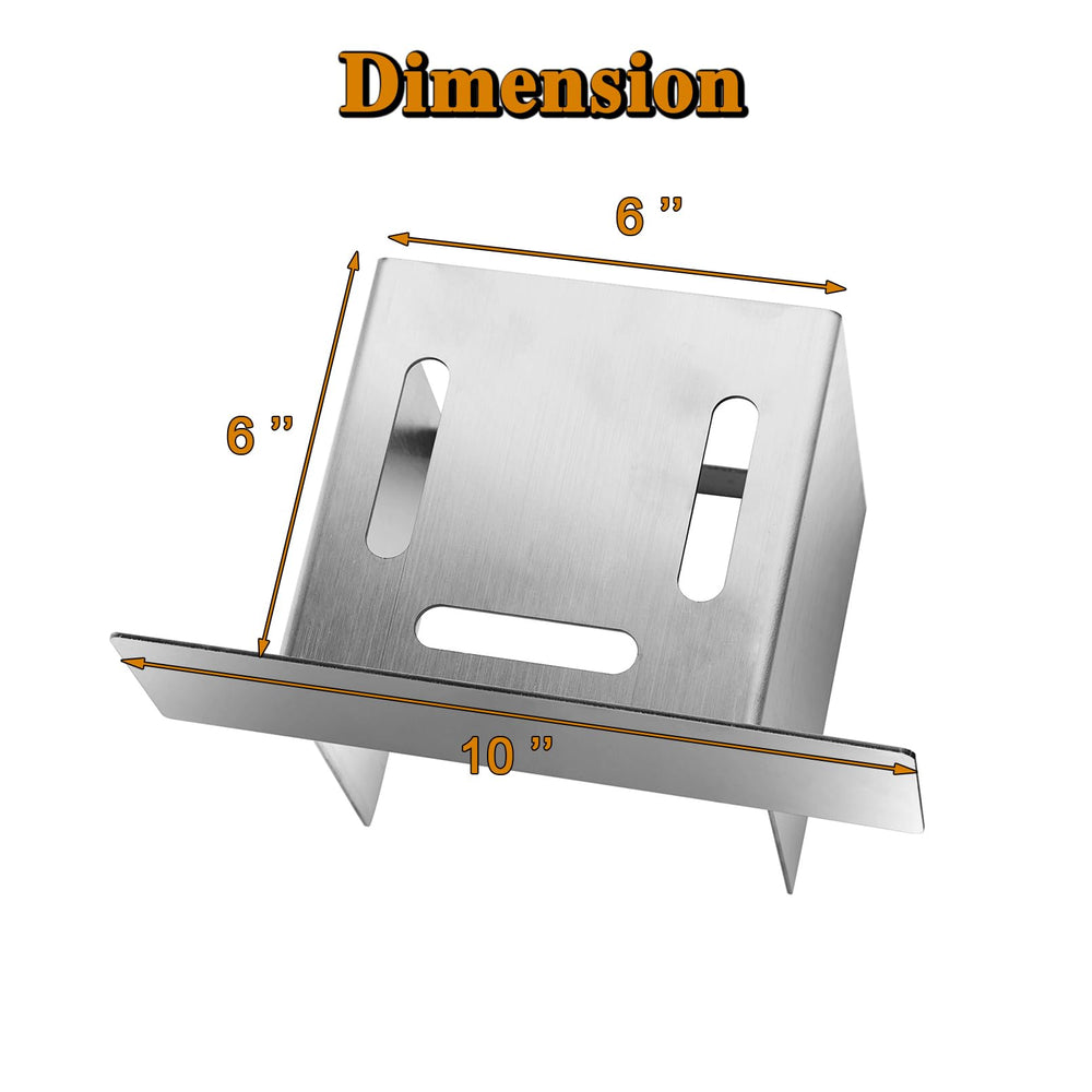 Grill Valueparts underside close-up showing stainless steel durability and airflow