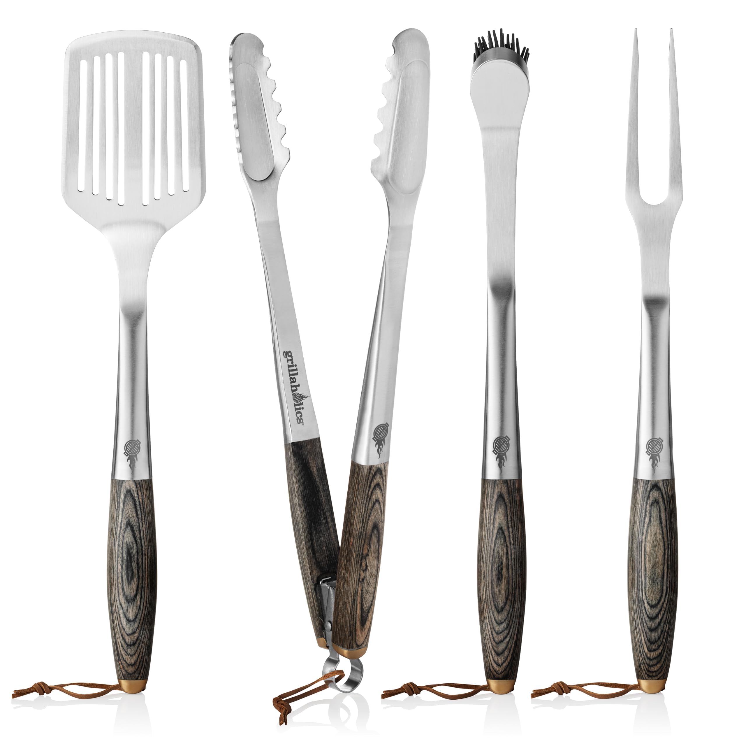 Grillaholics wooden gift box front view showcasing premium presentation benefit