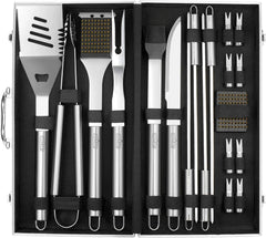 GRILLART grill brush with replaceable head displayed to extend cleaning life