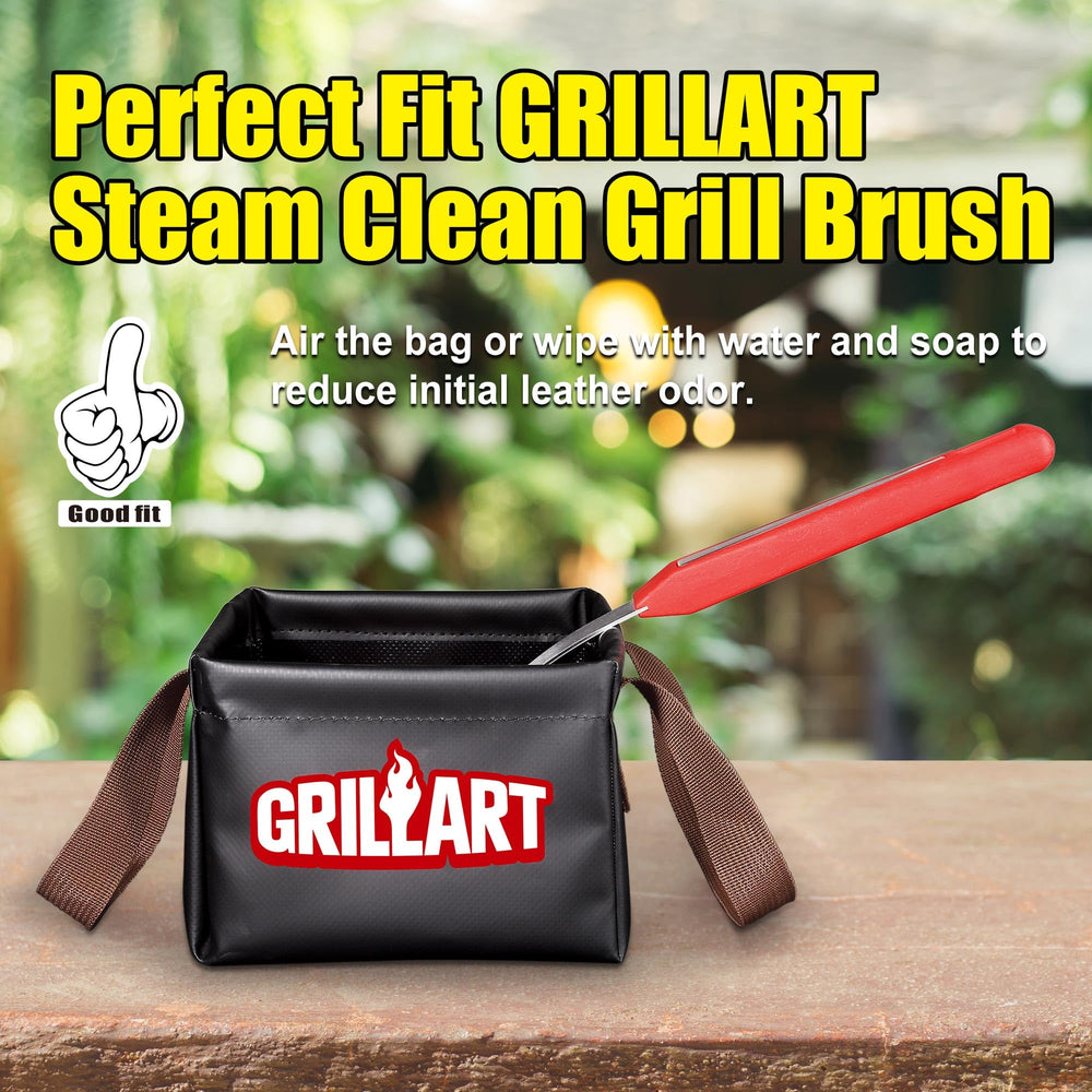 GRILLART heat-resistant sponge core displayed to show steam retention benefit