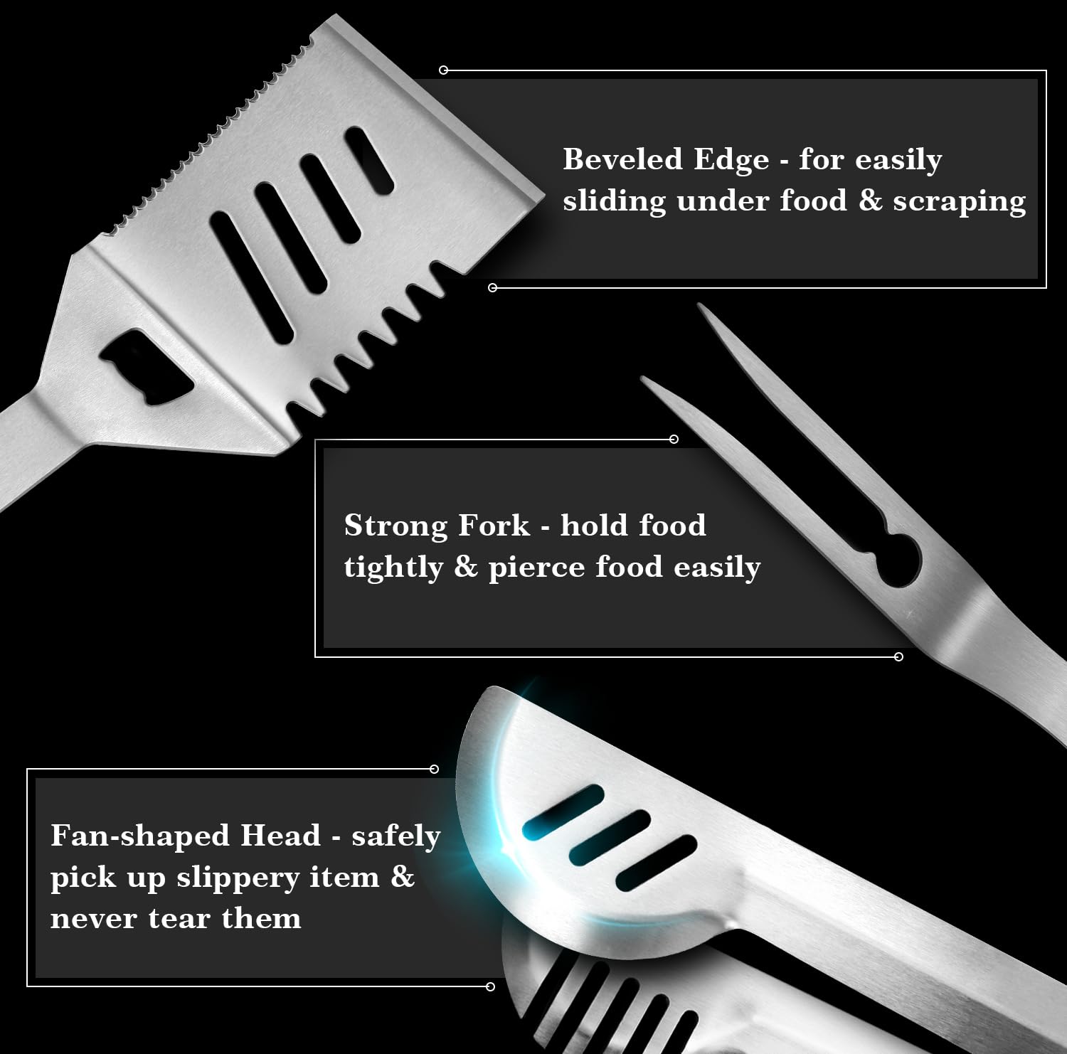 GRILLART insulated glove palm with silicone dots for safer, non-slip handling