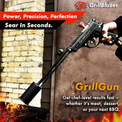 GRILLBLAZER nozzle close-up highlighting durable tip and precise flame control