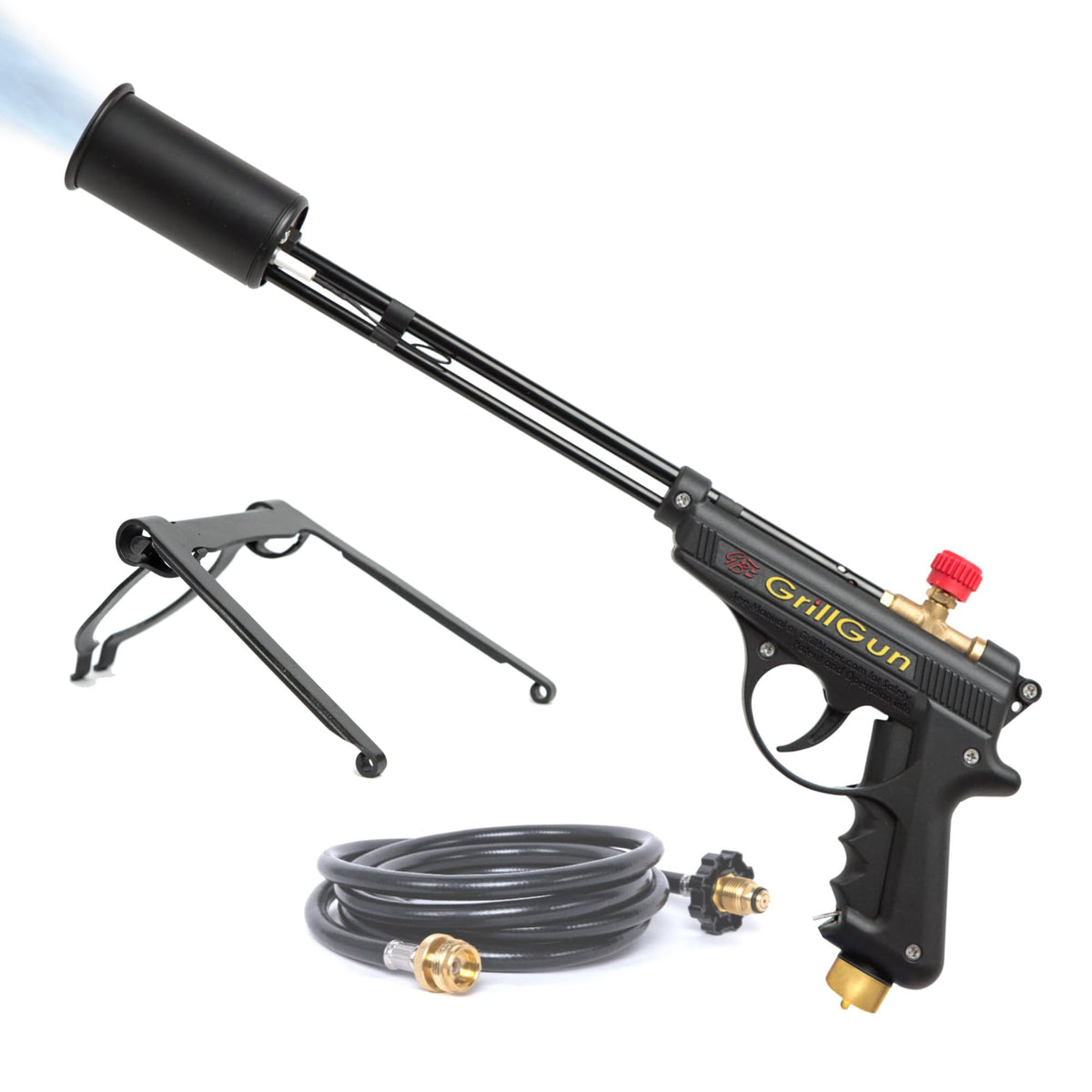 grillblazer handheld torch front view showing compact design and quick ignition benefit