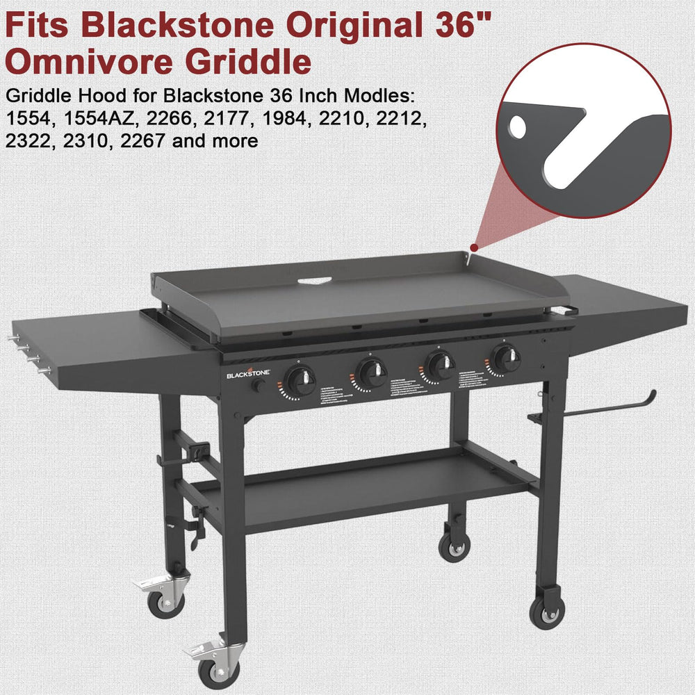 Grilleroy lid open front access demonstrating hands-free operation and ease