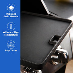 Grillflame installed in Weber Summit grill demonstrating direct-fit replacement benefit