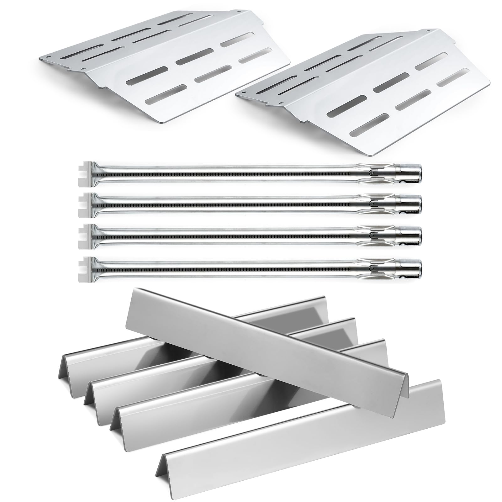 Grillflame front packaging showing full replacement kit and compatibility benefits
