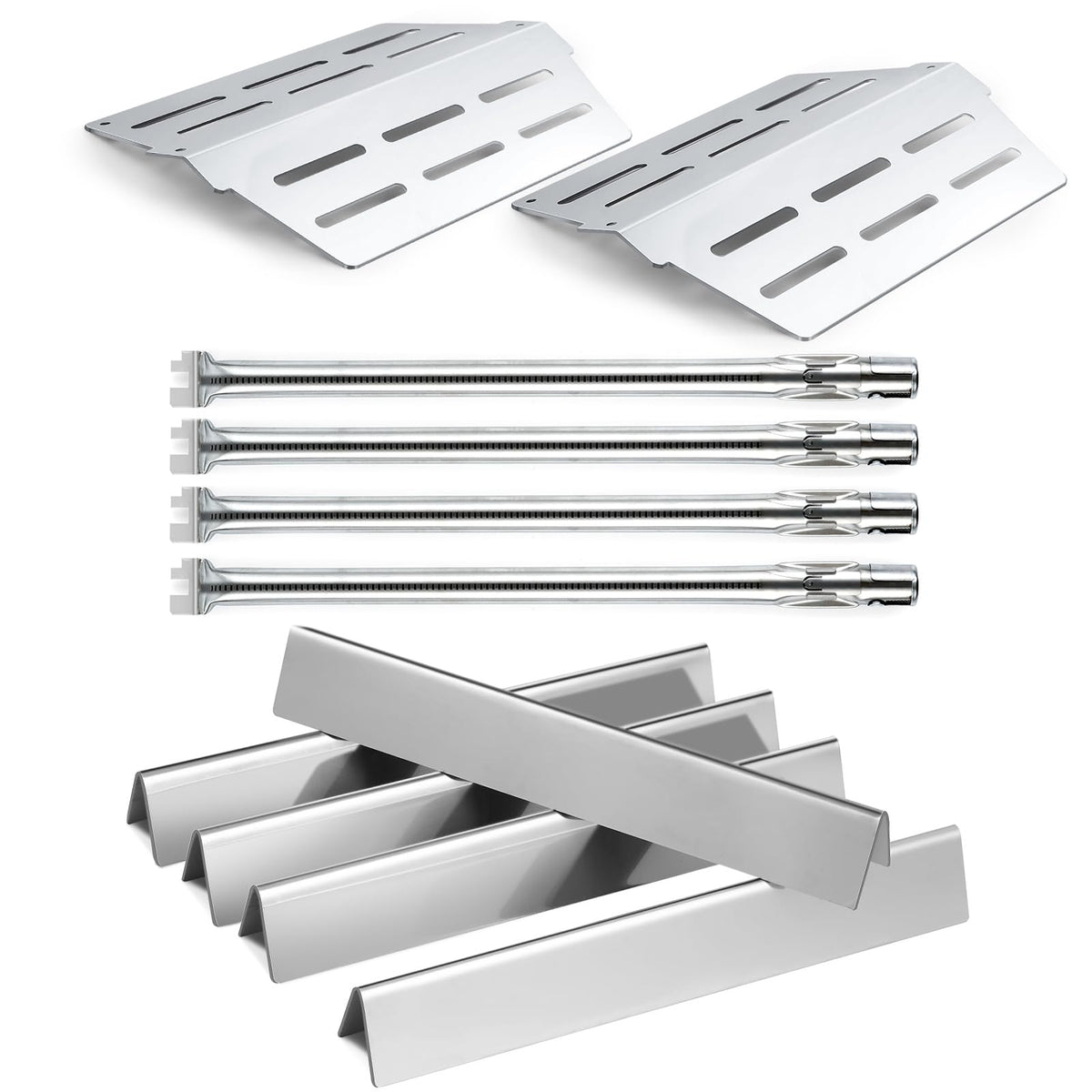 Grillflame front packaging showing full replacement kit and compatibility benefits