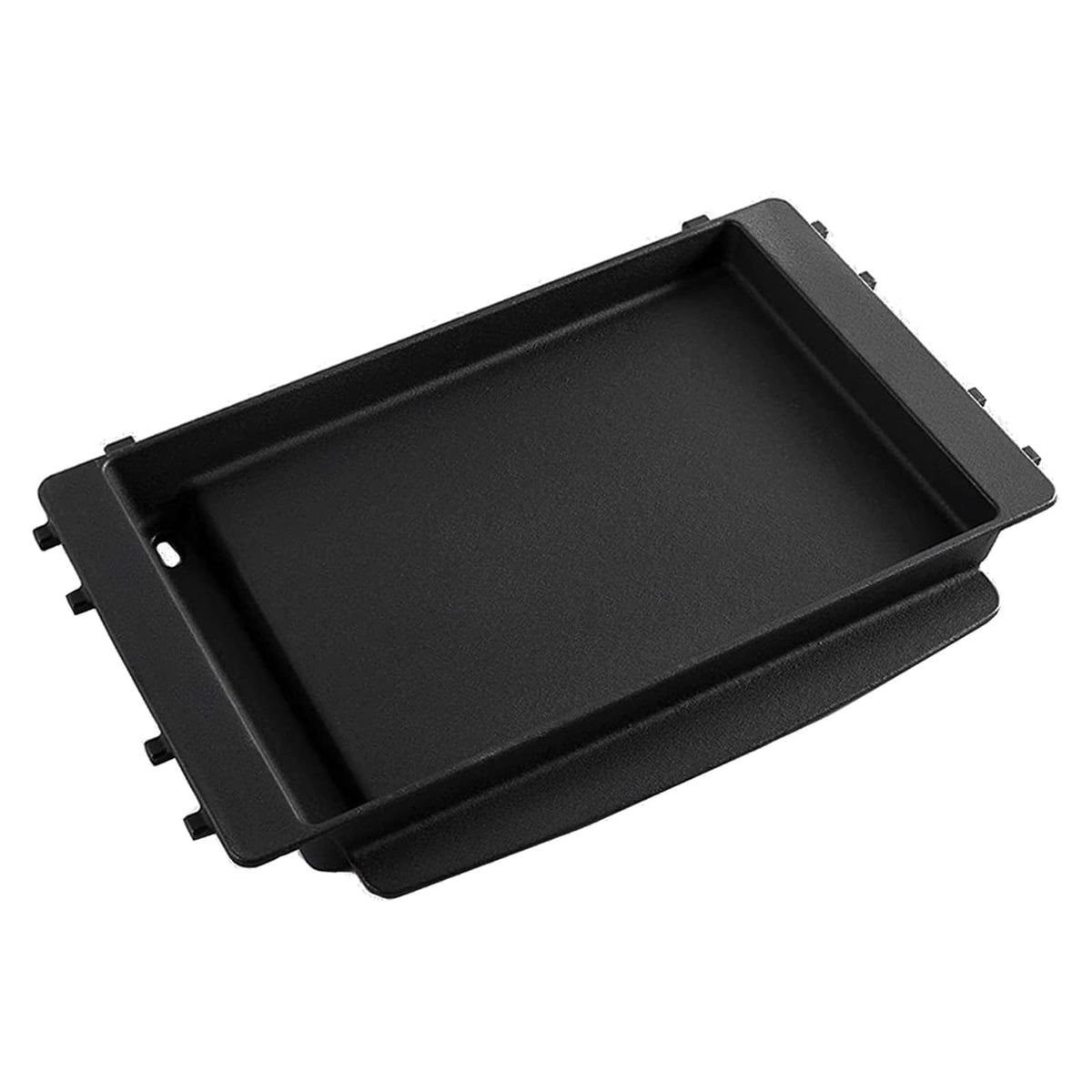 Grillflame front view insert showing full cast iron surface and fit benefit