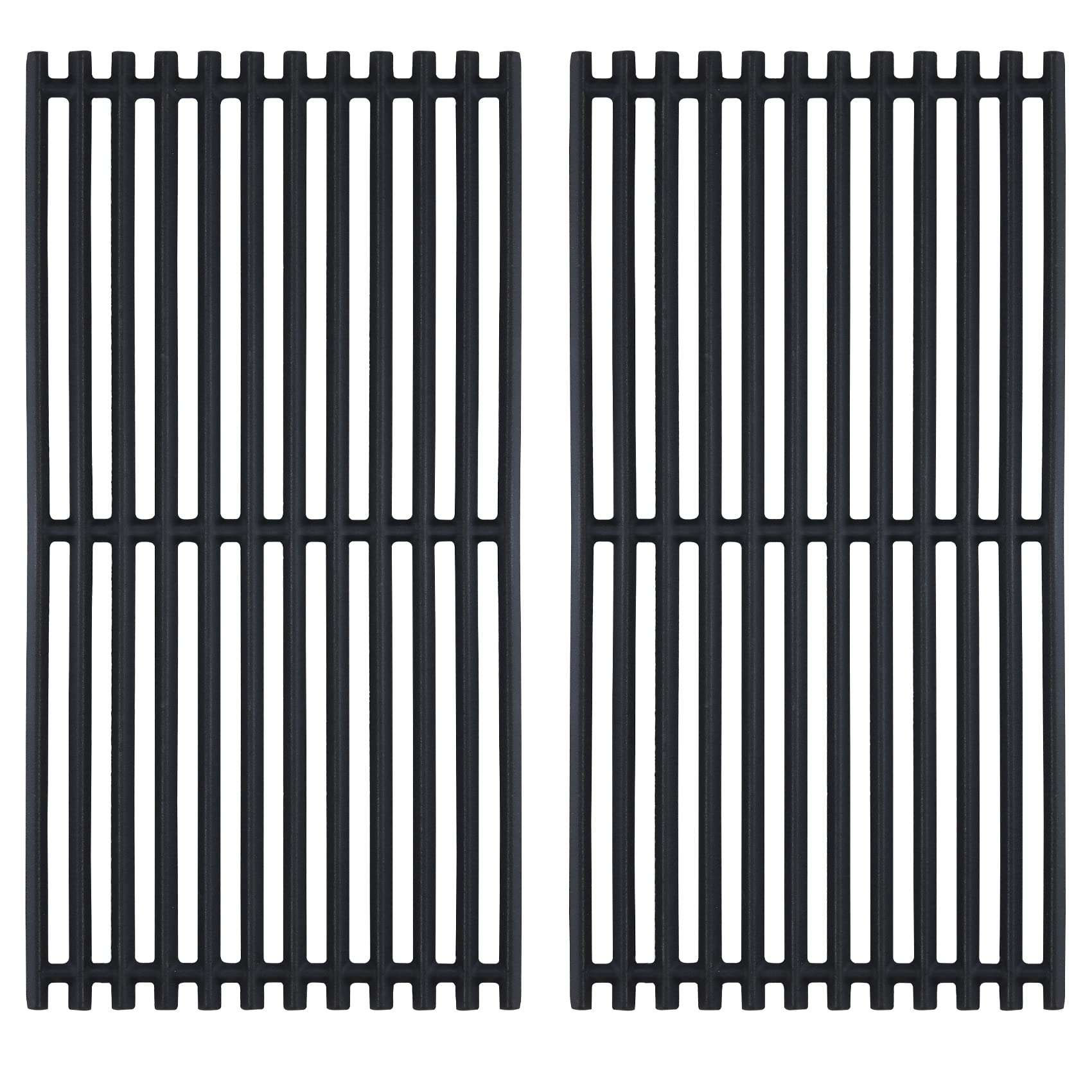 Grillflame front view packaging showing replacement grates for quick identification and fit