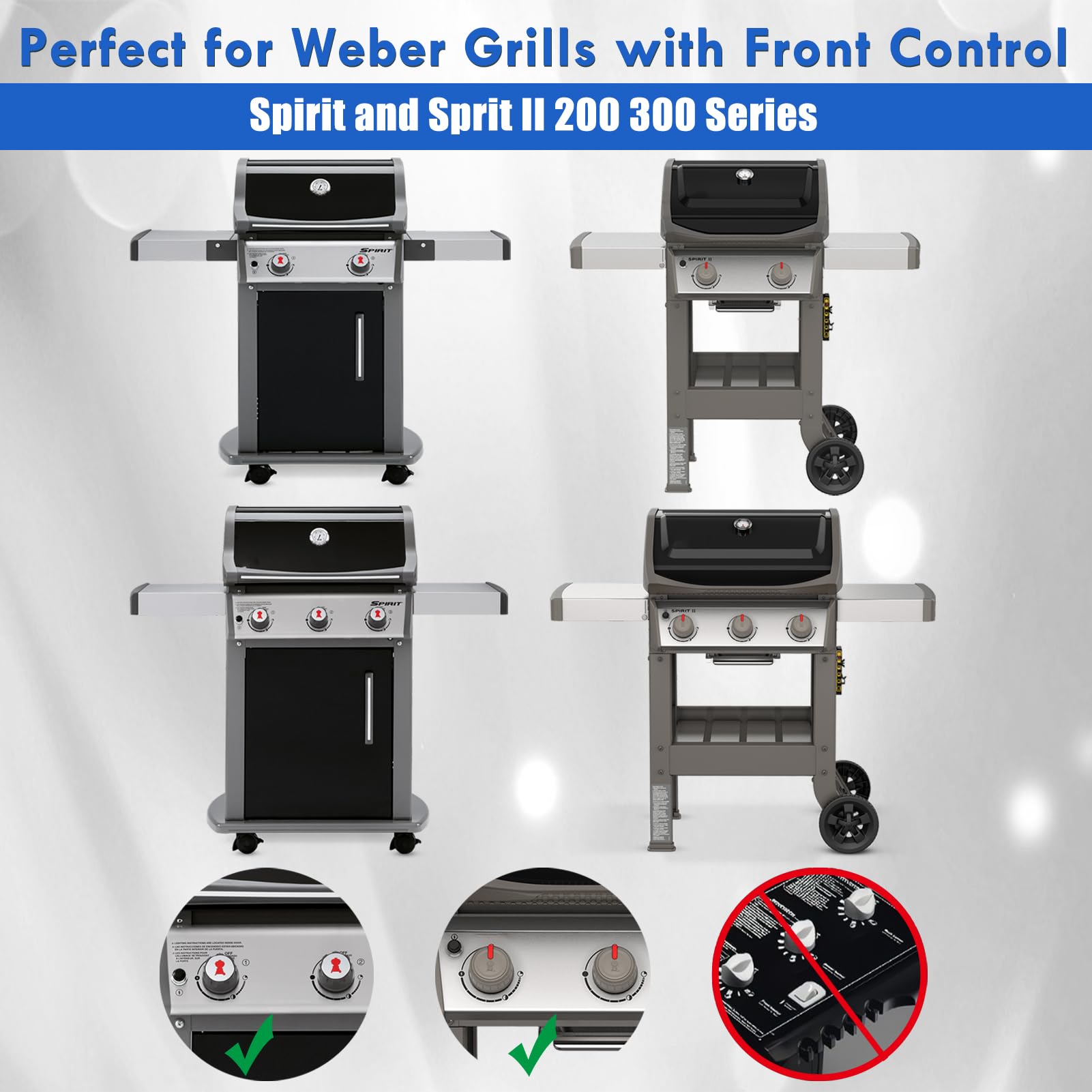 Grillflame insert installed in Weber grill demonstrating easy replacement