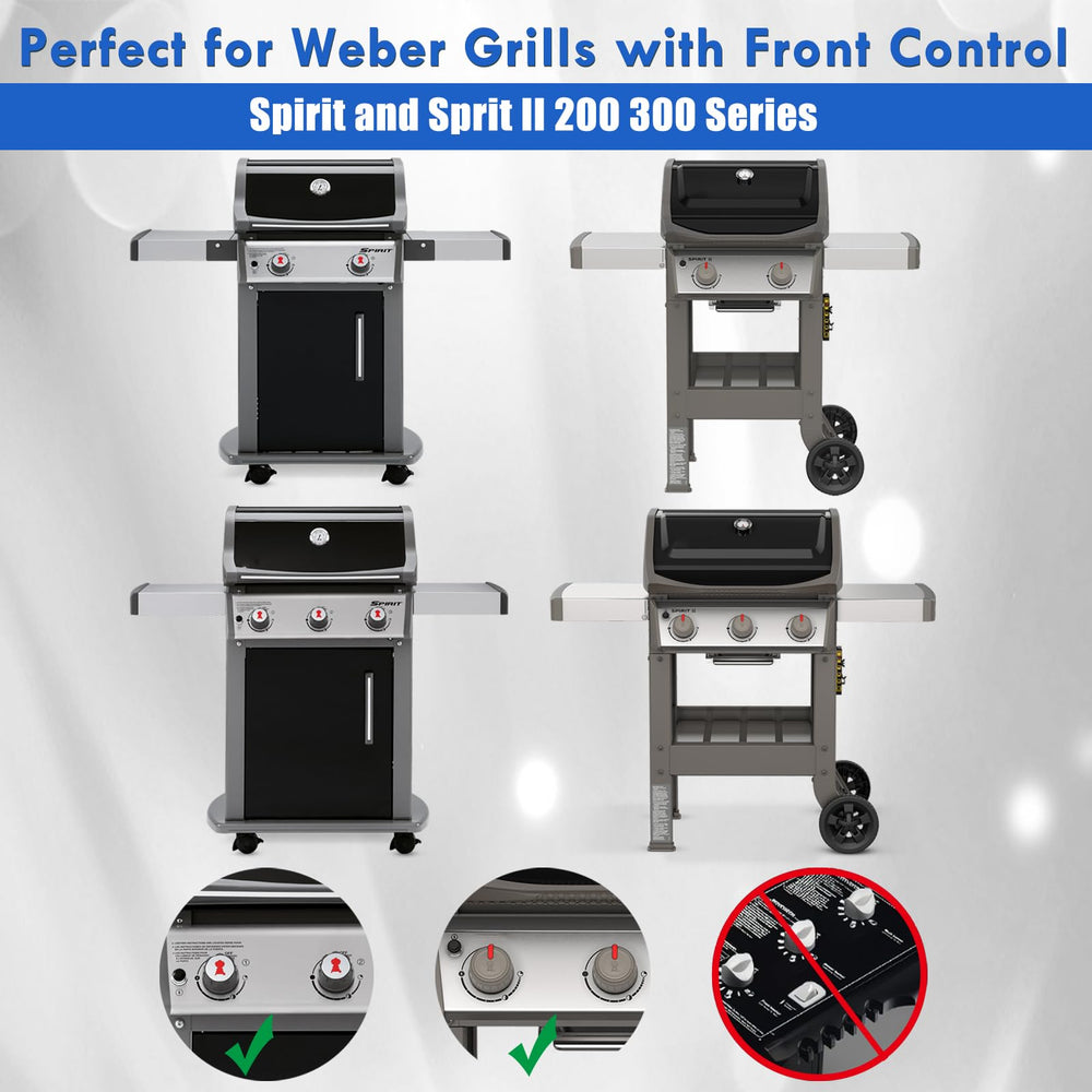 Grillflame insert installed in Weber grill demonstrating easy replacement