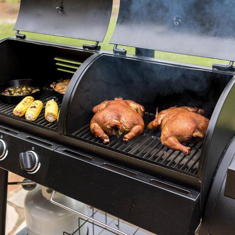 Grillflame parts size comparison and packaging showing included items for hassle-free replacement
