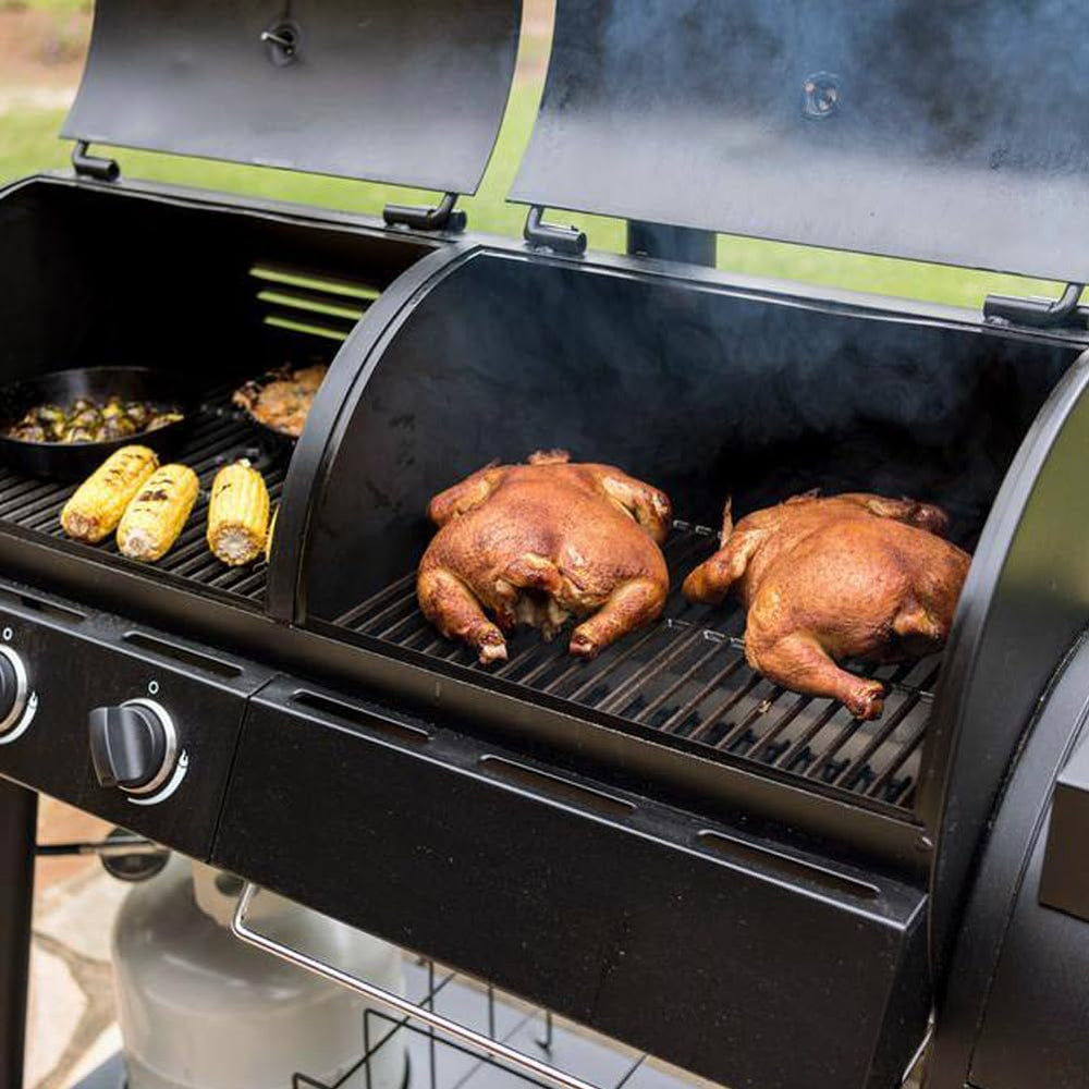 Grillflame parts size comparison and packaging showing included items for hassle-free replacement