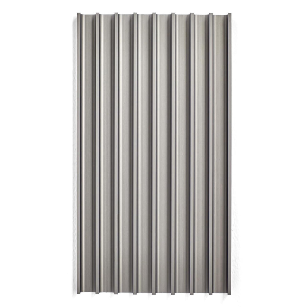 GrillGrate front view on flat top showing fit and even heat distribution