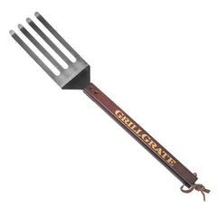 GrillGrate Grate Tool front view showing compact, dual-purpose design benefit