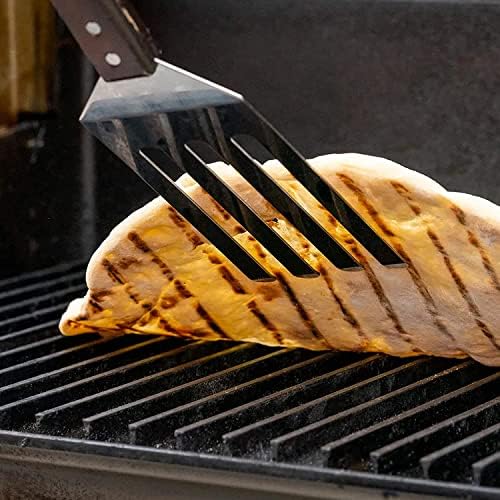 GrillGrate side profile showing interlocking panel connection strength