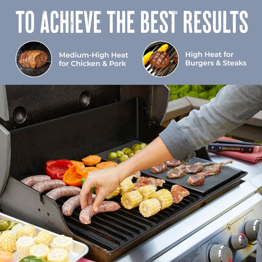 GrillGrate underside structure detail for stable placement and airflow