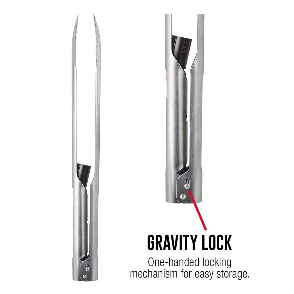 Grillight tools held in hand to show length and scale for comfortable handling