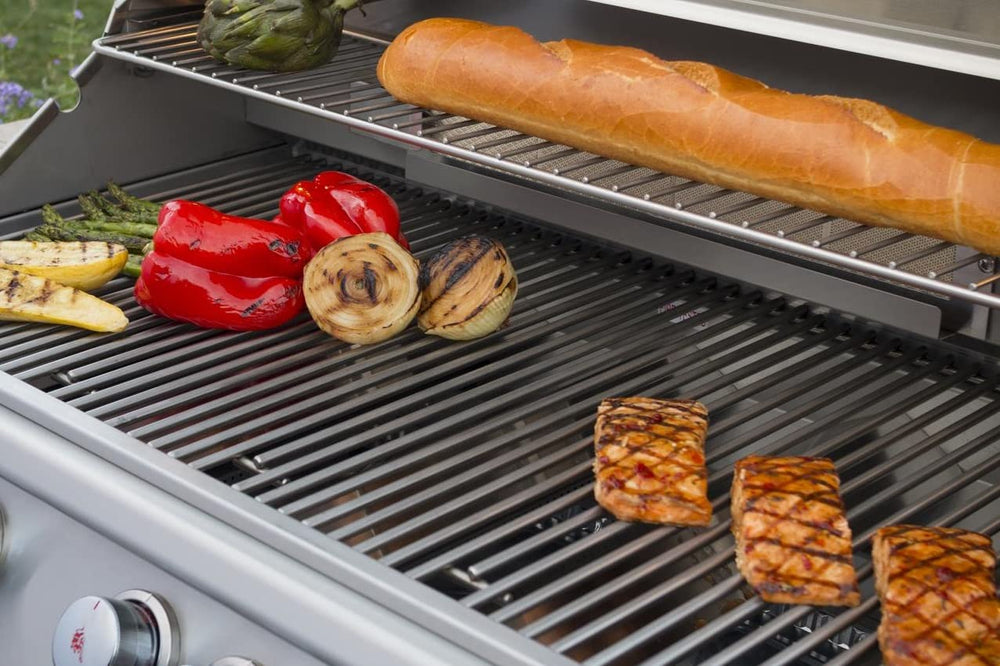 GRILLJOB grates in backyard grill setting showing reliable grilling performance