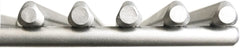 GRILLJOB close-up of 3/8 inch triangle rod profile highlighting sear contact