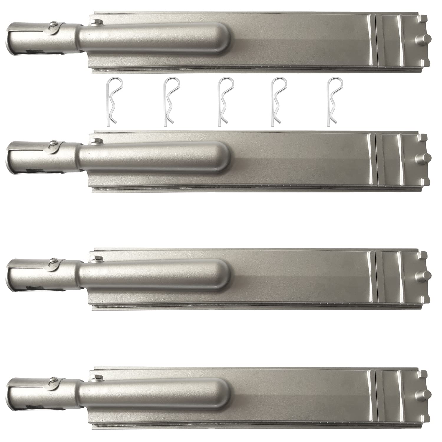 GRILLJOB 4-pack front view showing packaged replacement burners and value