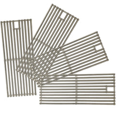GRILLJOB front view of 4-pack grates showing size and finish for easy replacement