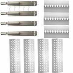 GRILLJOB front packaging set showing all burners and shields for quick identification and confidence