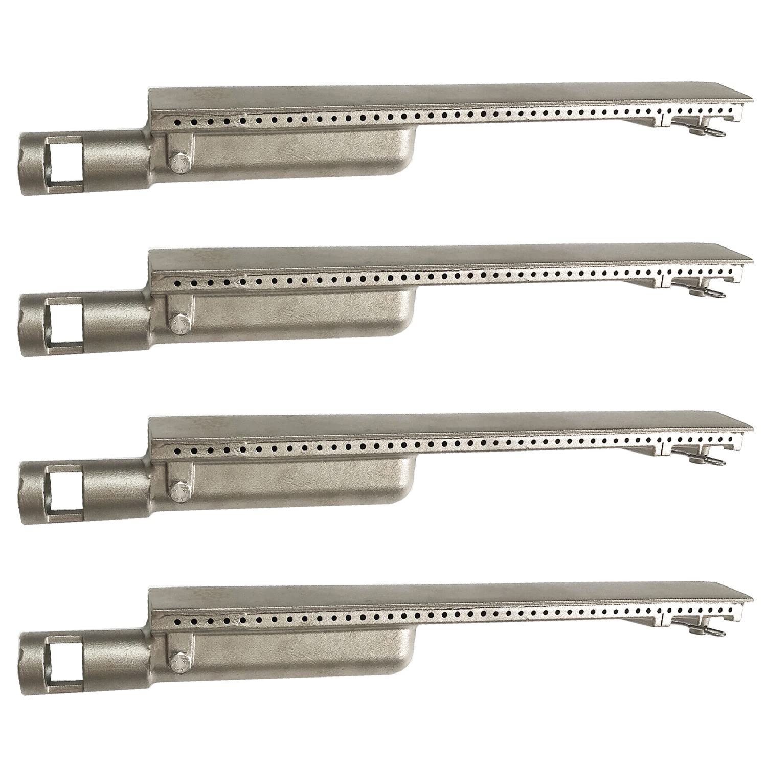 GRILLJOB front view showing four replacement burners and fit