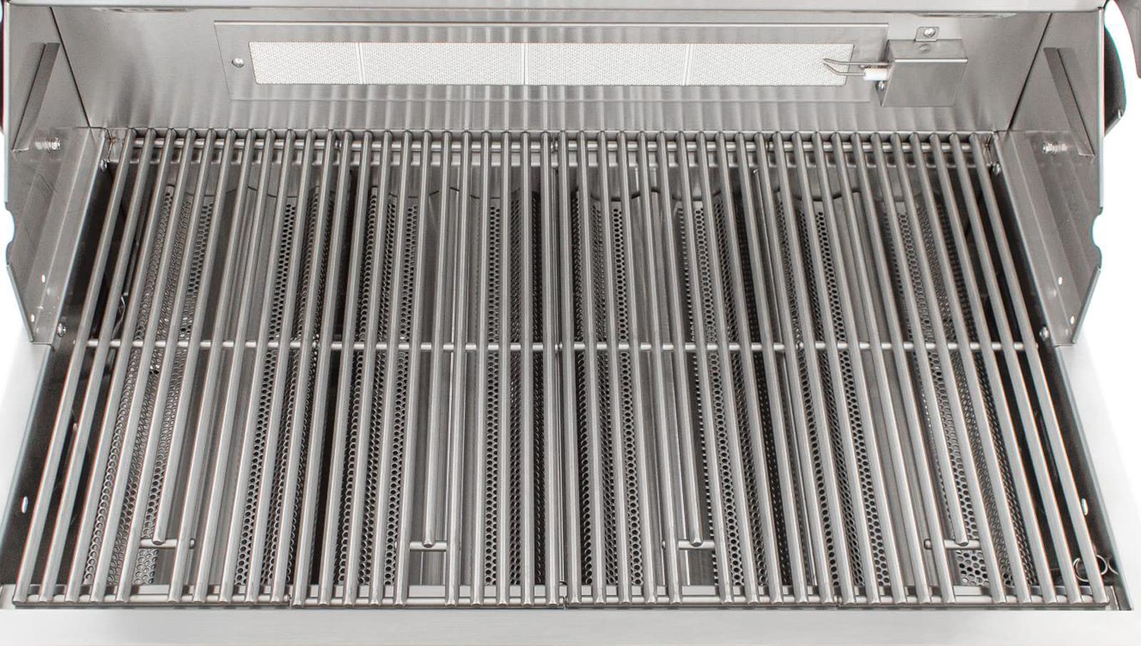GRILLJOB lifestyle shot of grill in backyard conveying upgrade and cooking performance