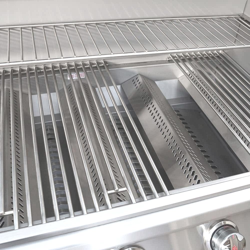 GRILLJOB size comparison with ruler showing dimensions for accurate fit verification before installation