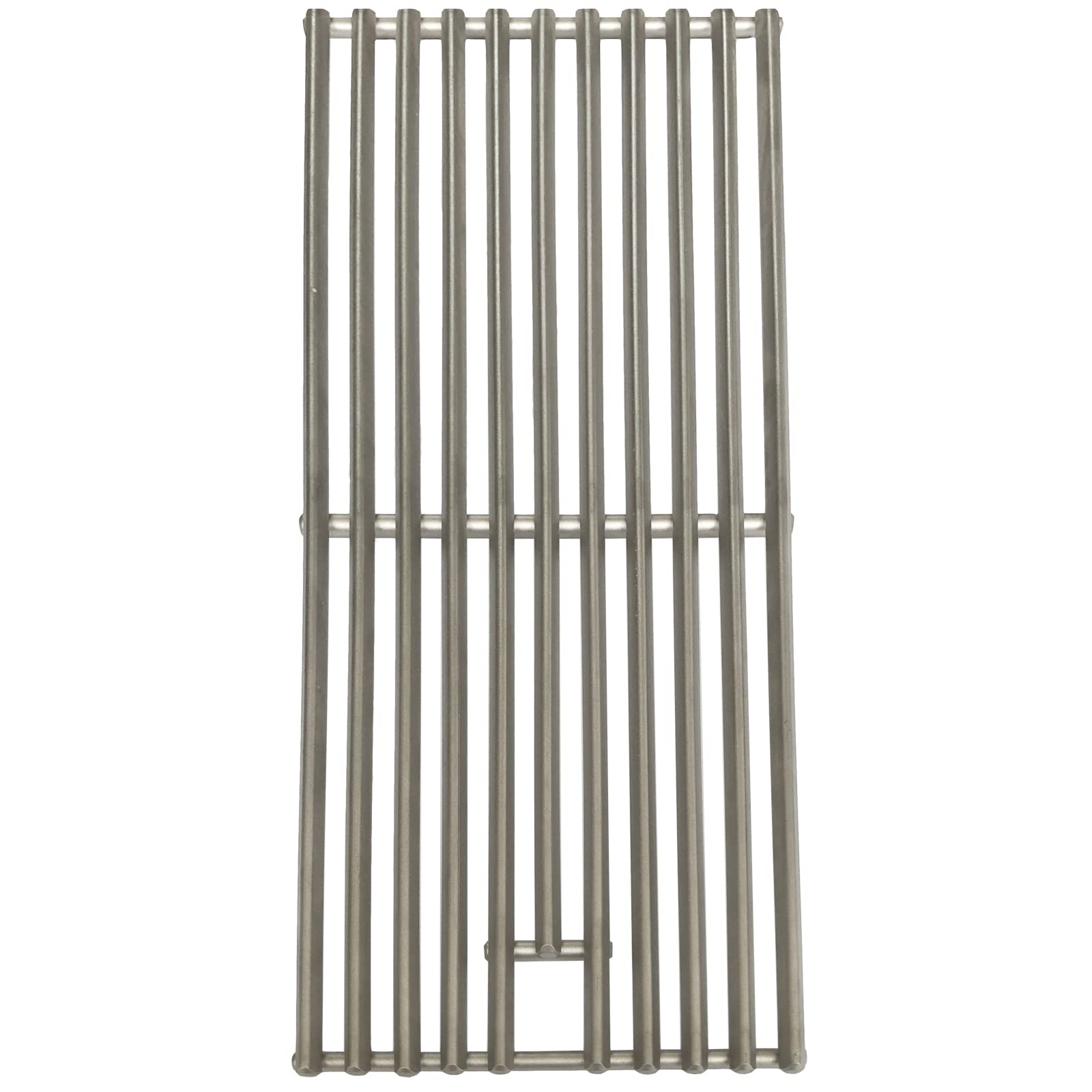 GRILLJOB grates beside ruler showing 18 x 7-3/8 inch exact measurement