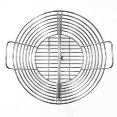 GRILLJOB side perforations detail improving airflow and more efficient burn