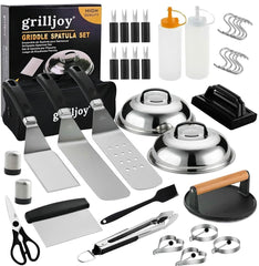 grilljoy front packaging showing complete 38-piece kit organized for convenience