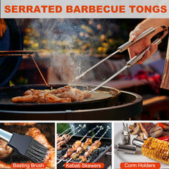 grilljoy grill brush with replaceable head, efficient grate cleaning benefit
