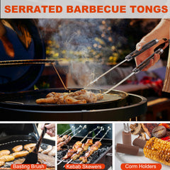 grilljoy grill brush with replacement head highlighting long-lasting cleaning benefit