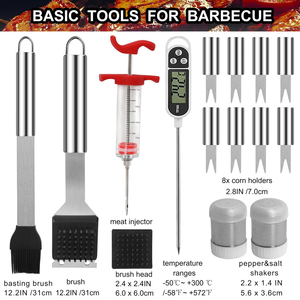grilljoy digital meat thermometer reading for quick, accurate doneness checks