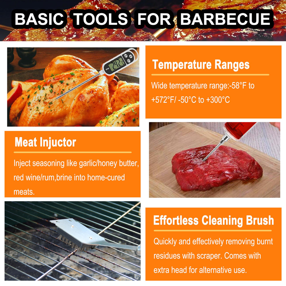 grilljoy top-down case view with Velcro straps keeping tools secure