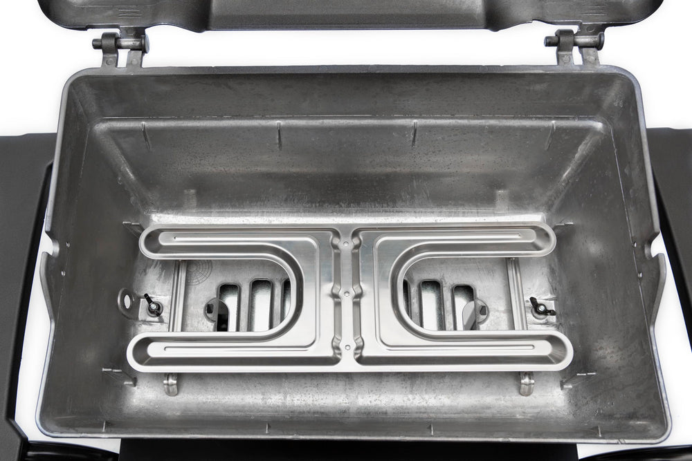 GrillPro 23513 flexible venturi tubes close-up, enables easier universal fit