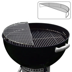 GRILLVANA stainless steel texture close-up highlighting rust-resistant finish benefit