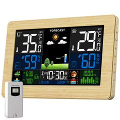 Grilza front display showing forecast and large clear readable data benefit